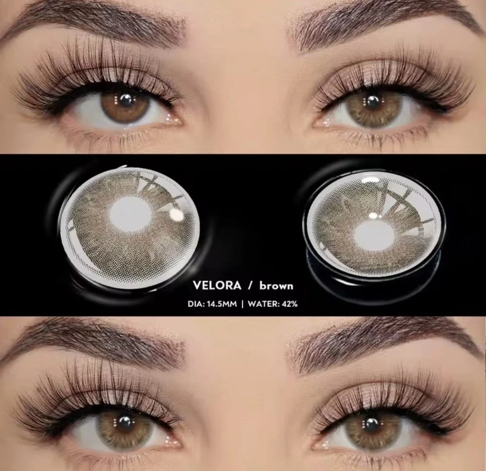 Lentes de contacto - Referencia: VELORA BROWN  6