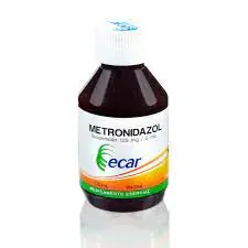 METRONIDAZOL SUSP 125 MG X 120 ML ECAR