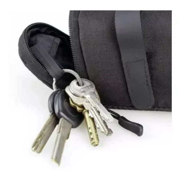 Bolso Alforja Para Bicicleta + Fijaciones Para Sillín 4