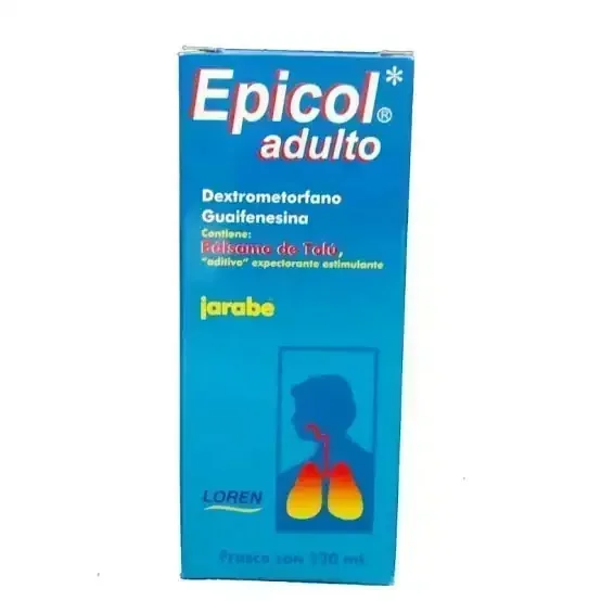 Epicol adulto (Dextrometorfano, guaifenesina)