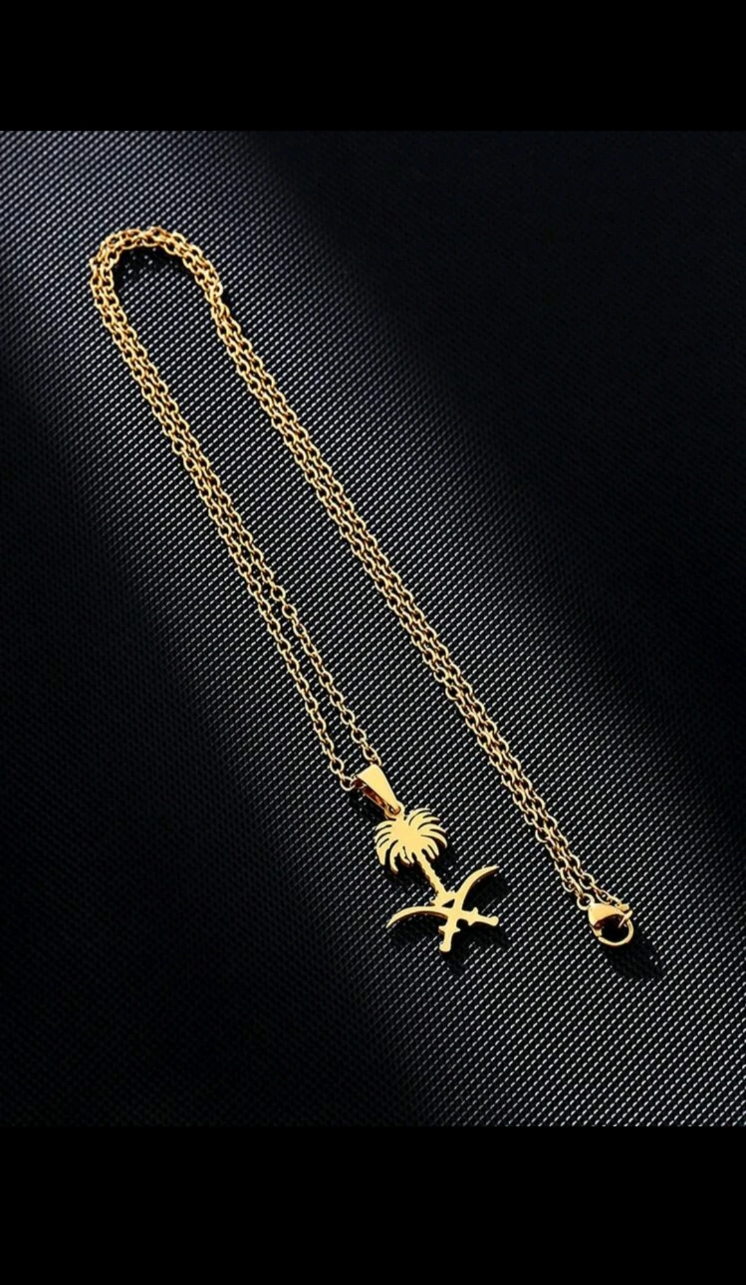 Collar colgante/ Emblema de Arabia Saudita 3