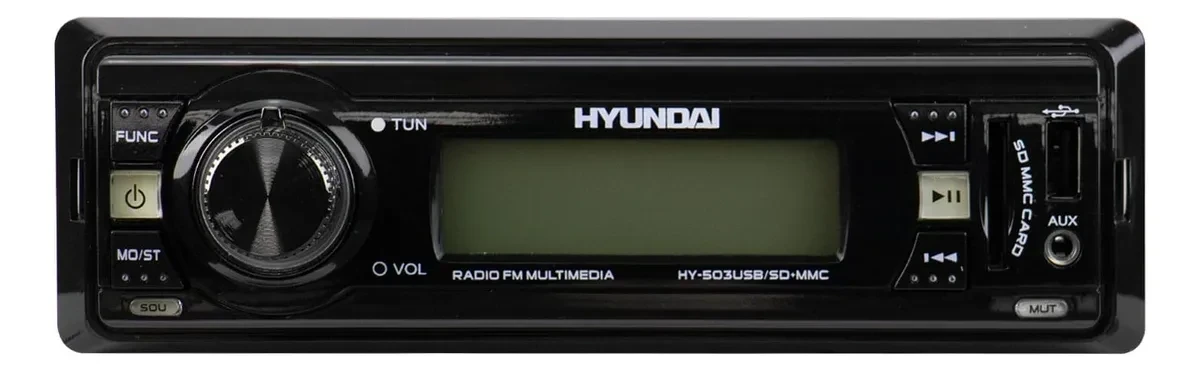 Estereo Autoradio Hyundai Hy-503 Fm-sd-aux Visor Lcd Usb