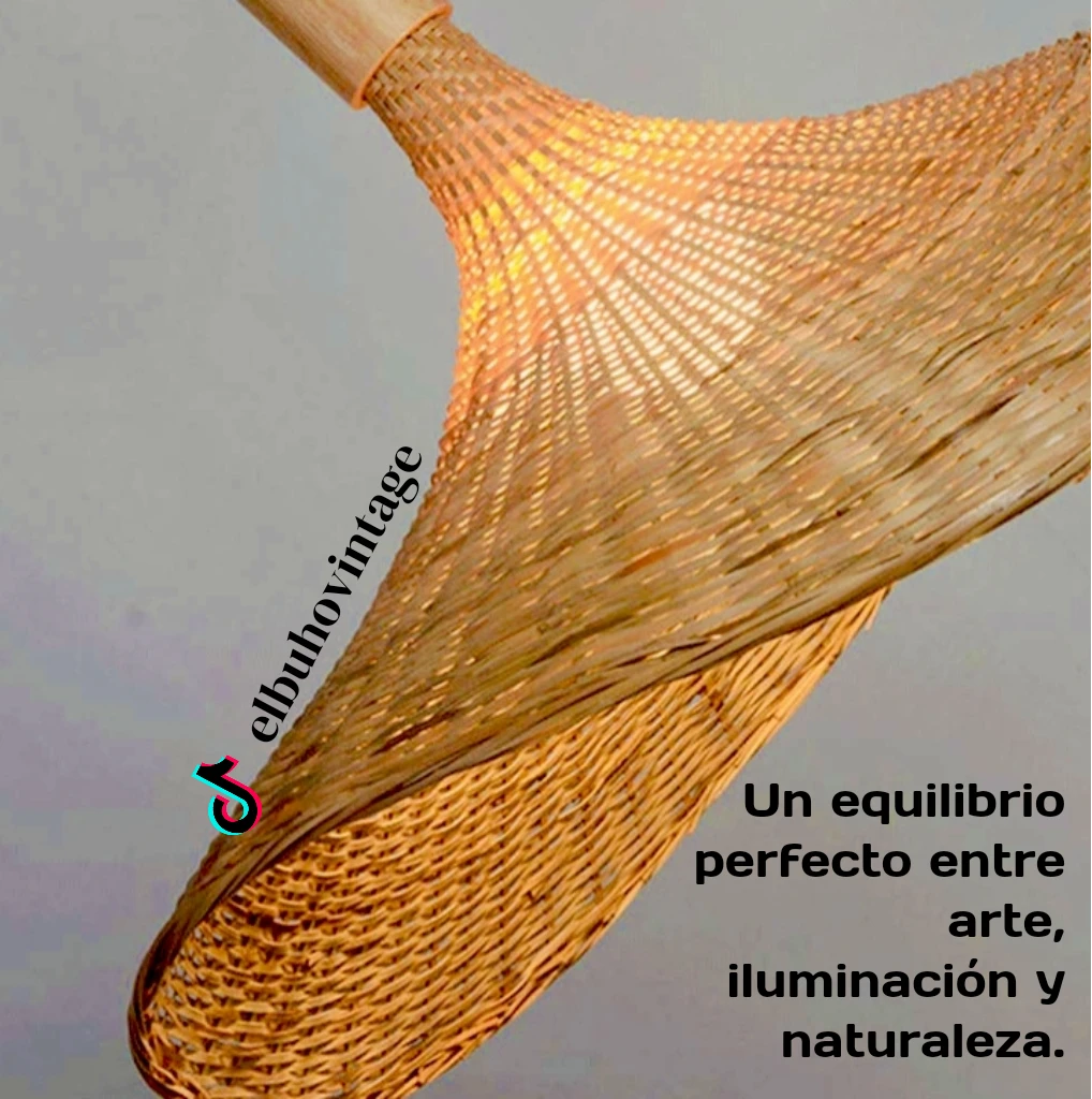 Lámpara Colgante Tipo Sombrero  9