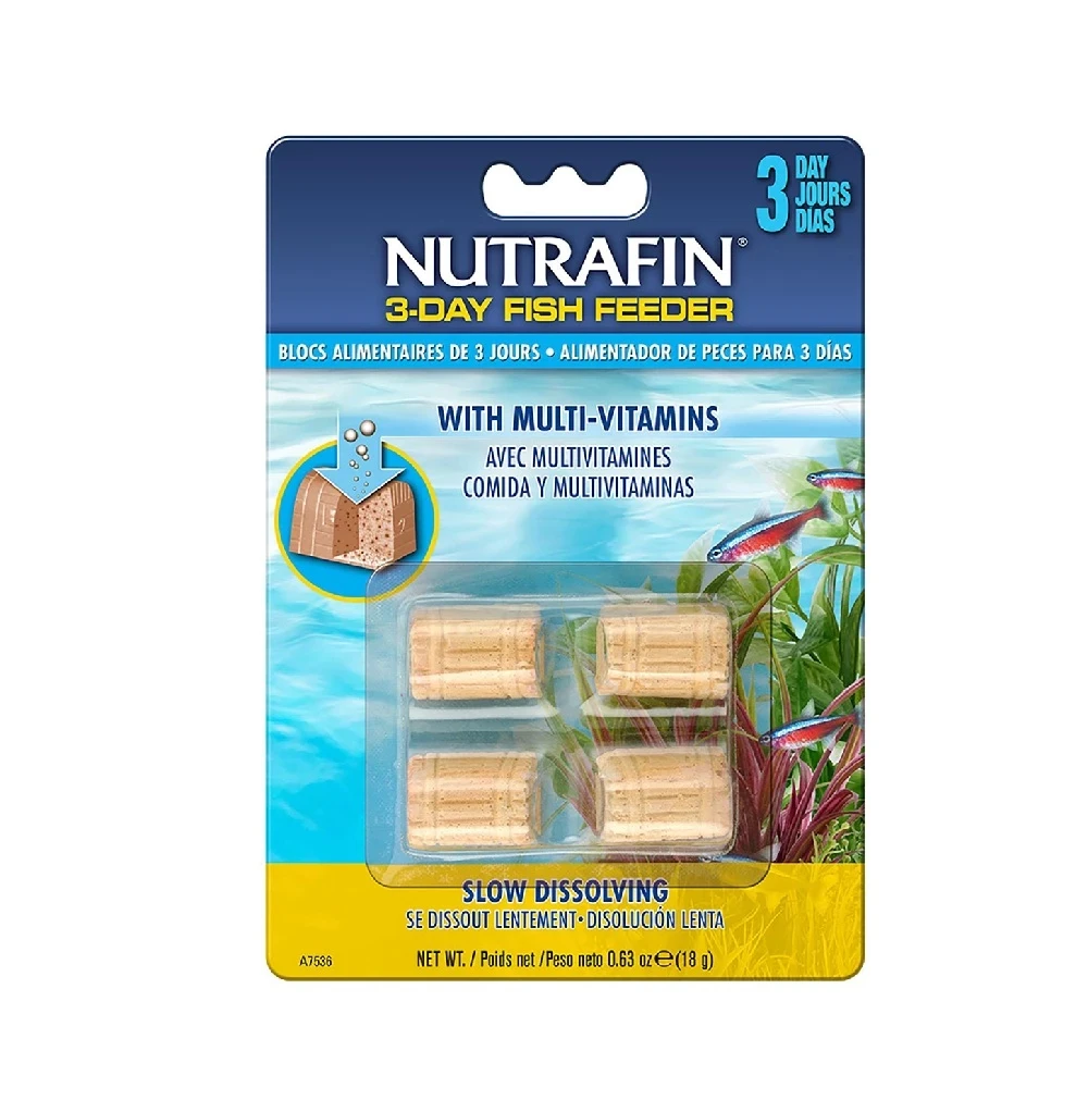 Alimento para peces de 3 días Nutrafin