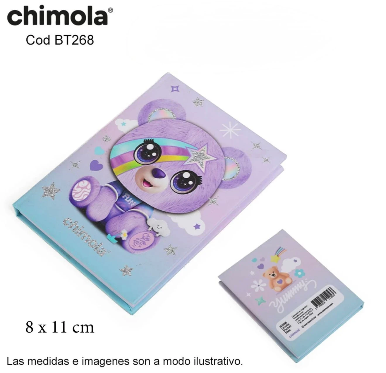 MINI CUADERNO CHIMOLA