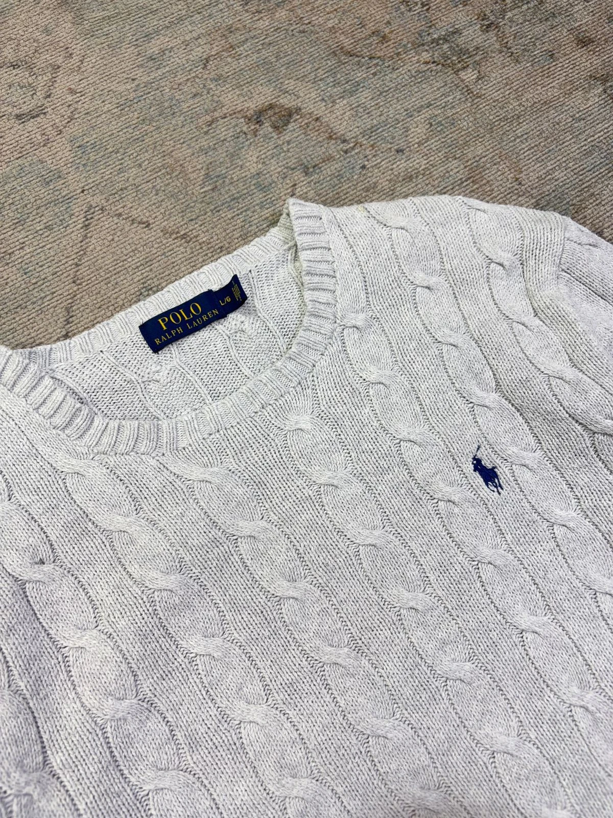POLO RALPH LAUREN CABLE-KNIT SWEATER 3