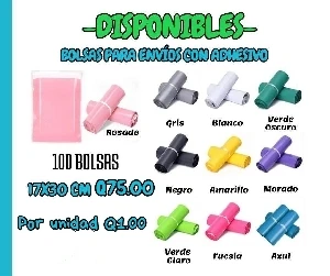 BOLSAS PAEA ENVIOS CON ADHESIVO 17X30CM 100 BOLSAS
