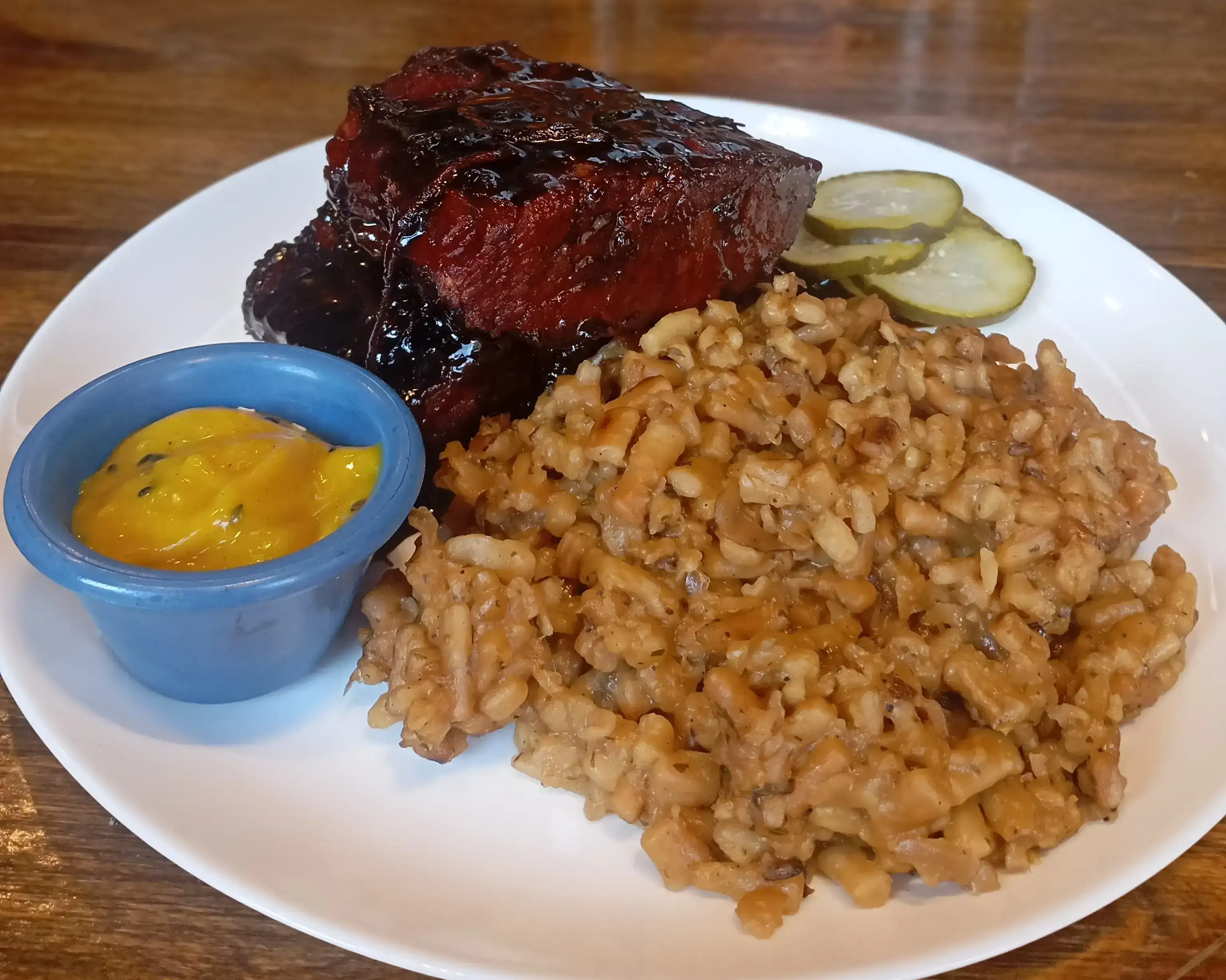 Pastrón con farfalaj 