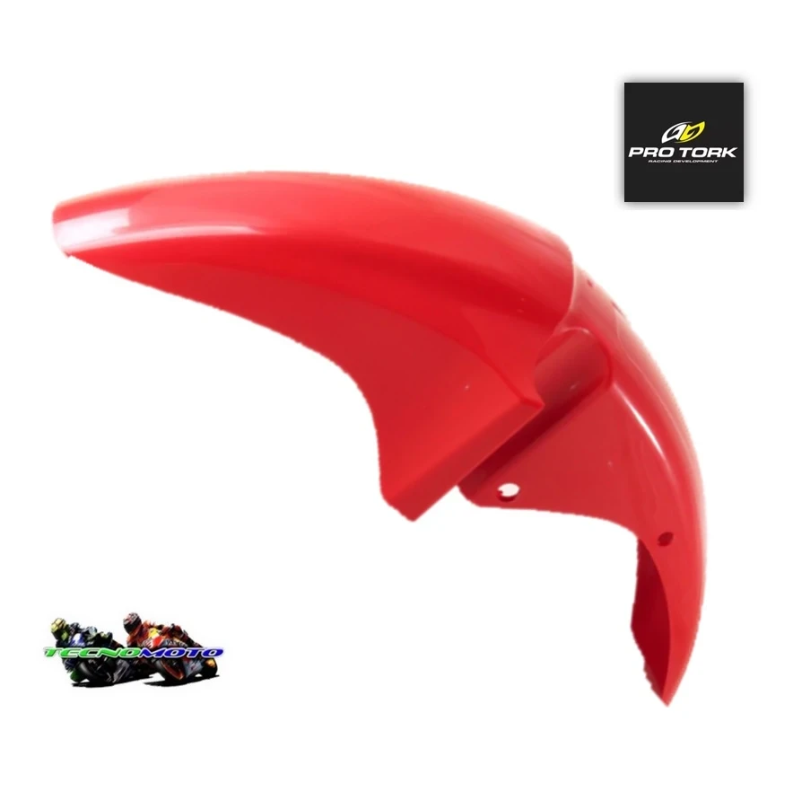 GUARDABARRO DELANTERO HONDA 150 TITAN ROJO INY. -48958