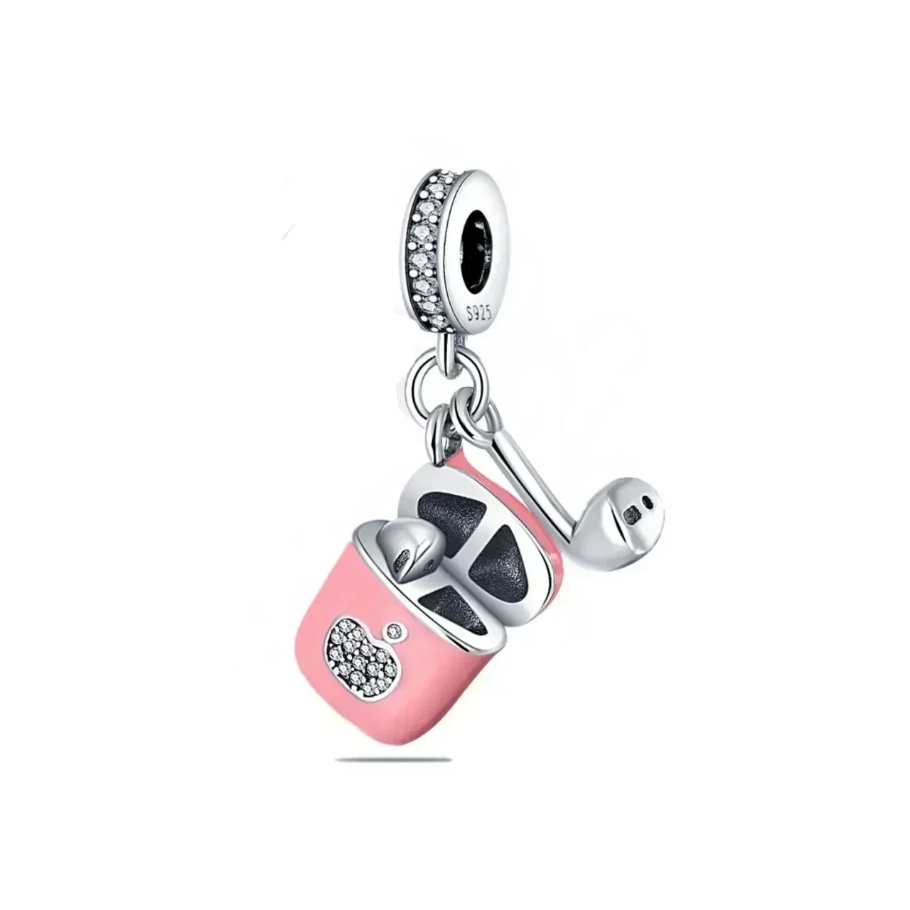 Charm Auriculares Rosa