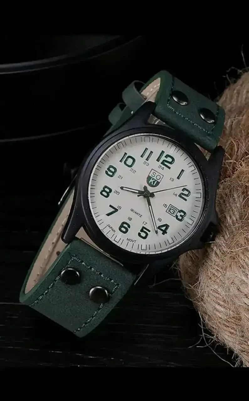 Reloj SOKI/ Sistema de fecha funcional 