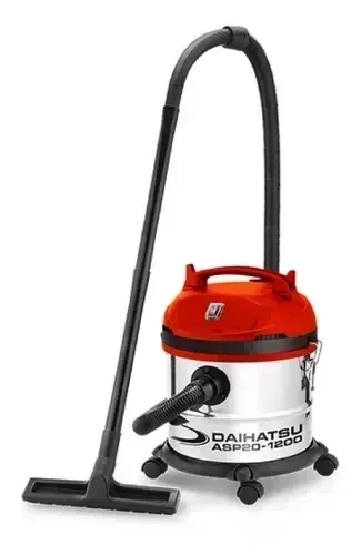 Aspiradora Industrial DAIHATSU 20Lts. 1200w Acero Inox.