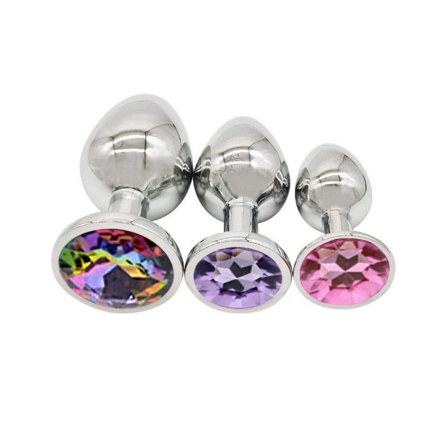 Plug acero inoxidable talla M