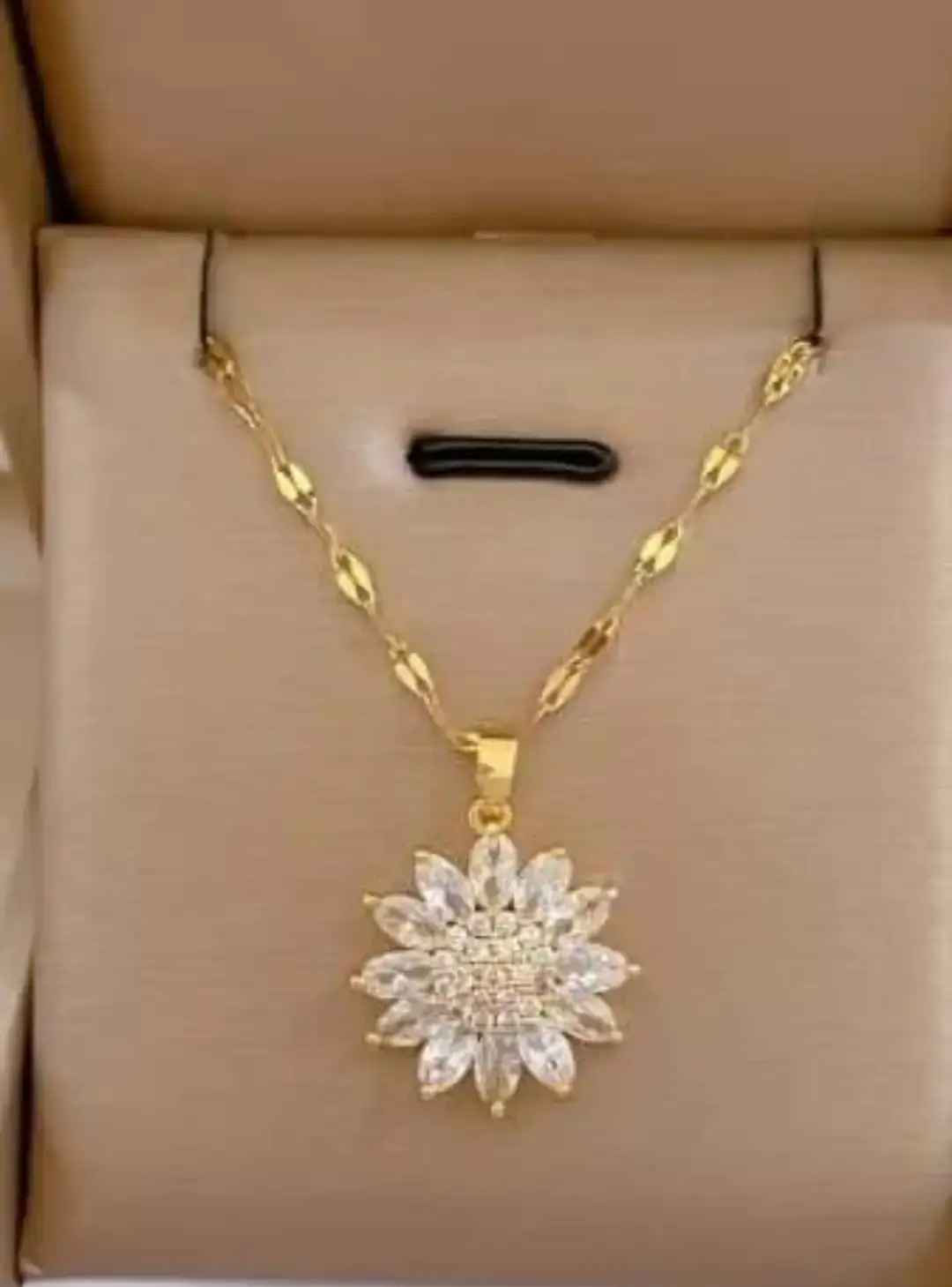 Collar de girasol 