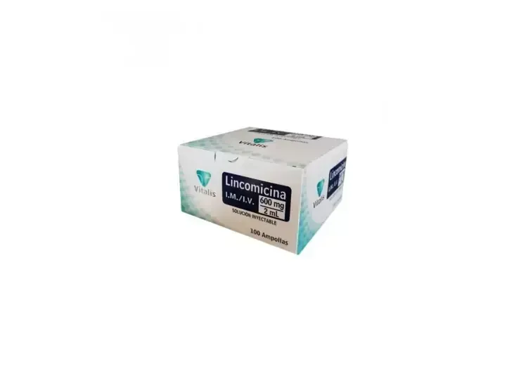 LINCOMICINA 600MG X 100 AMP VITALIS
