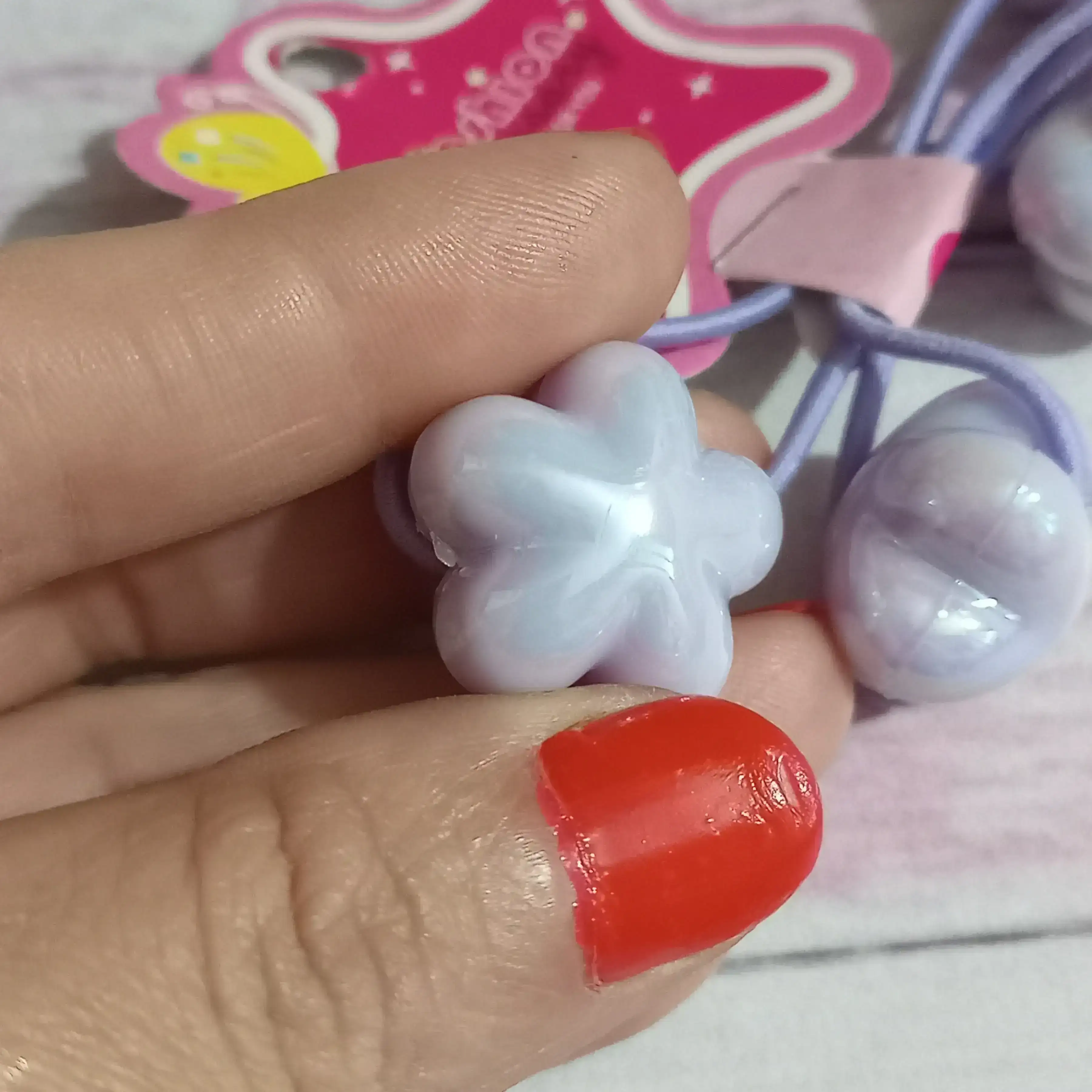 Conjunto de colitas x 2 con flores tornasoladas!!! 2