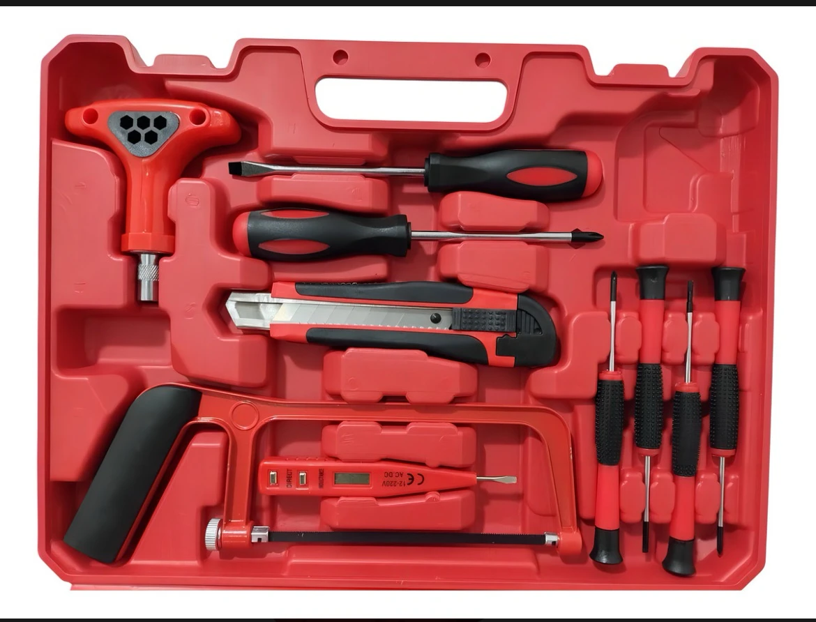 Set Herramientas 93 Piezas + Maletin Kit Completo Color Rojo 3