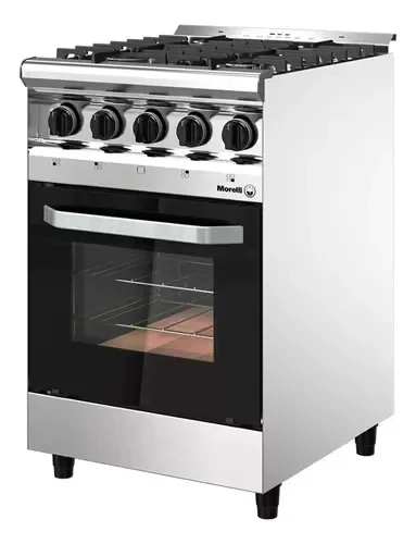 Cocina MORELLI Capri 55Cm. Inox. T/Vidrio 3