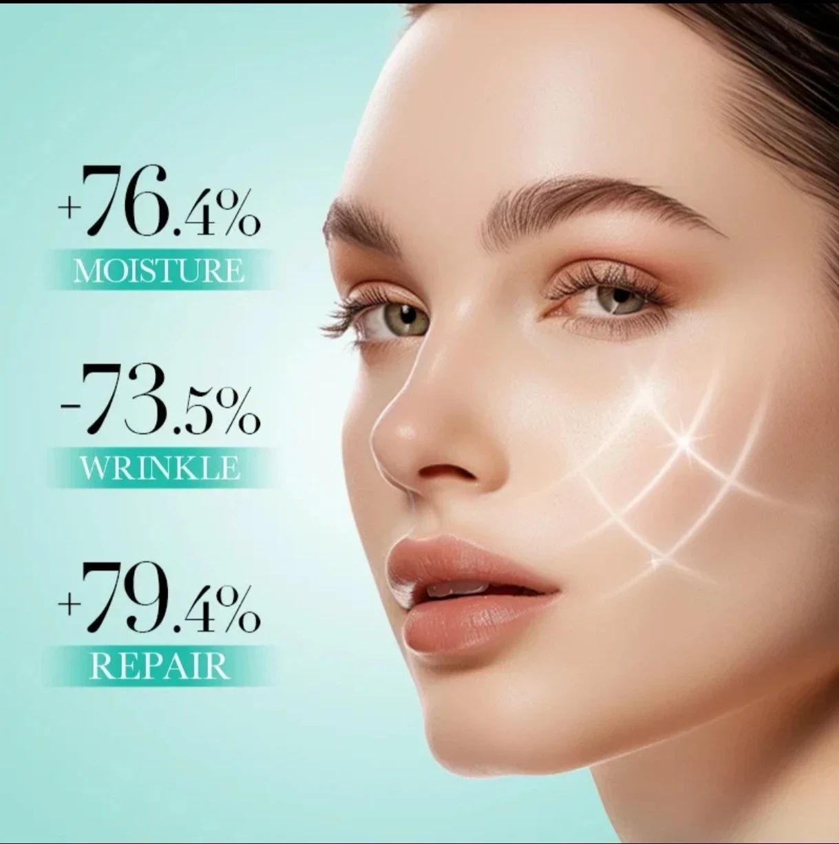 Crema Hidratante Bioaqua con Ácido Hialurónico ✨💧 5
