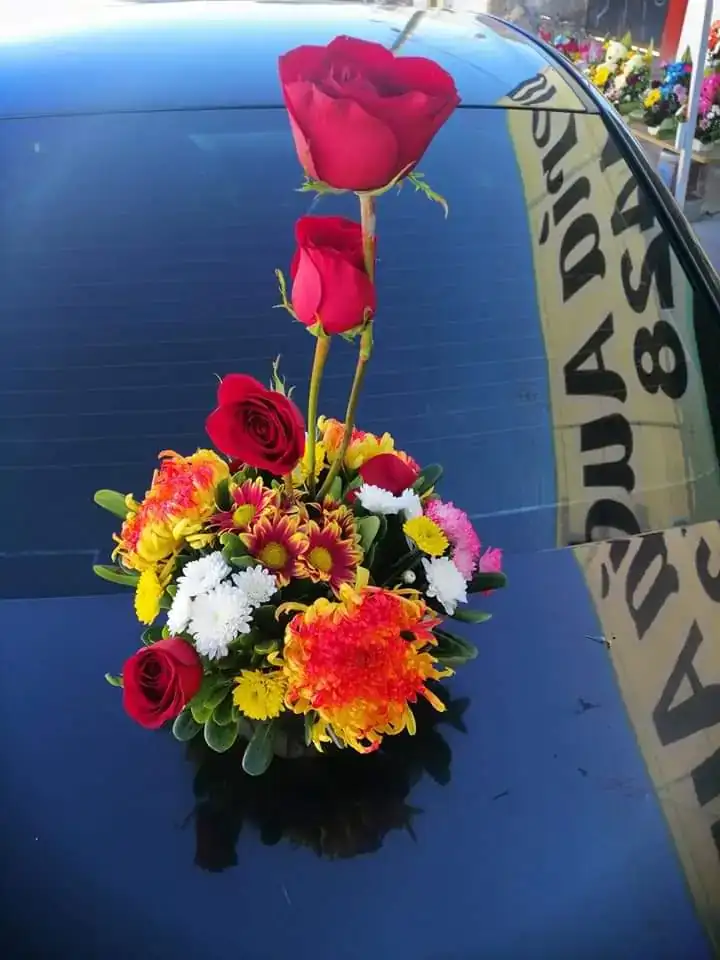 Trio de rosas 