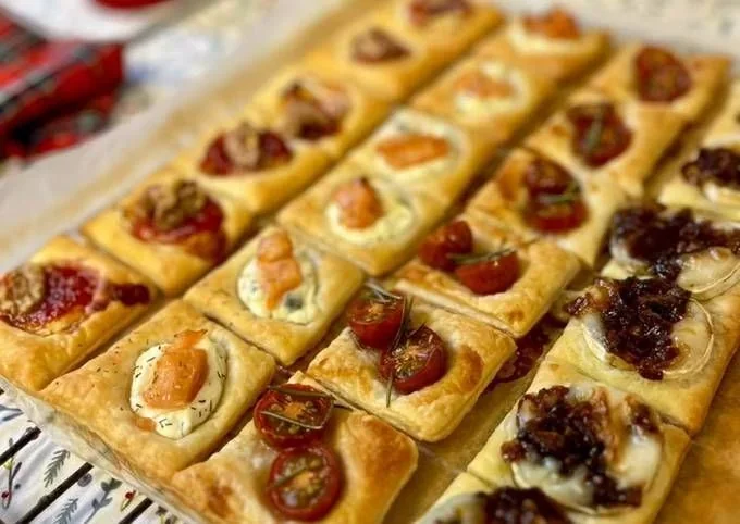 Saladitos de hojaldre