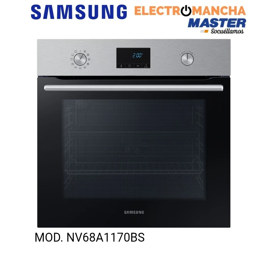 HORNO SAMSUNG NV68A1170BS PIROLITICO MULTIF. A INOX