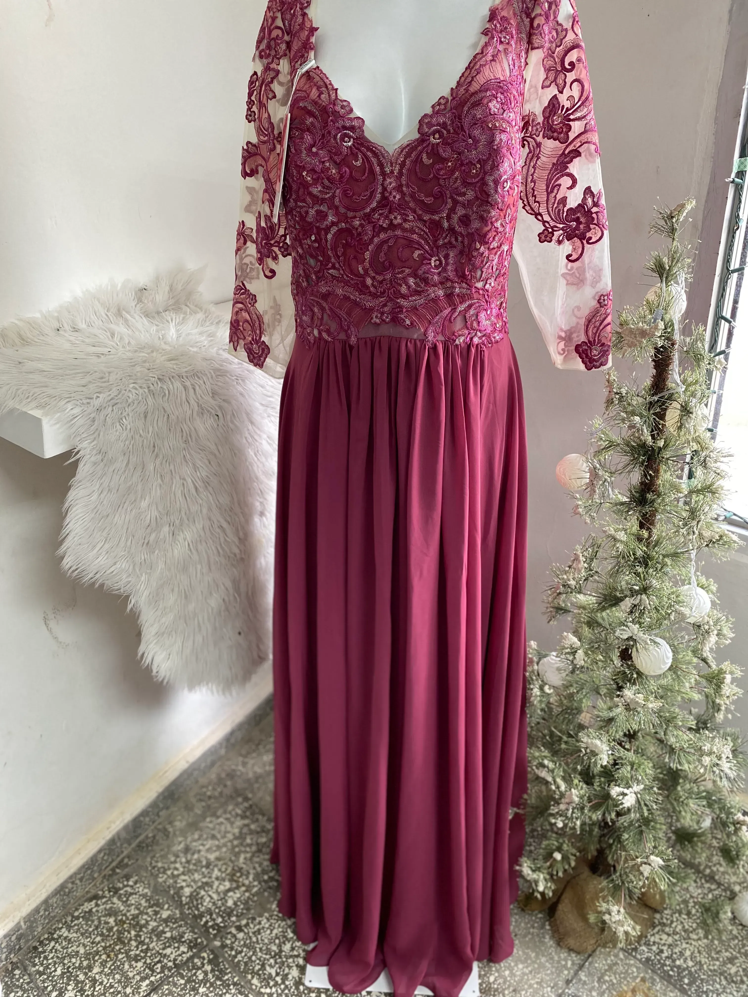 Vestido Largo,  Talla XL 