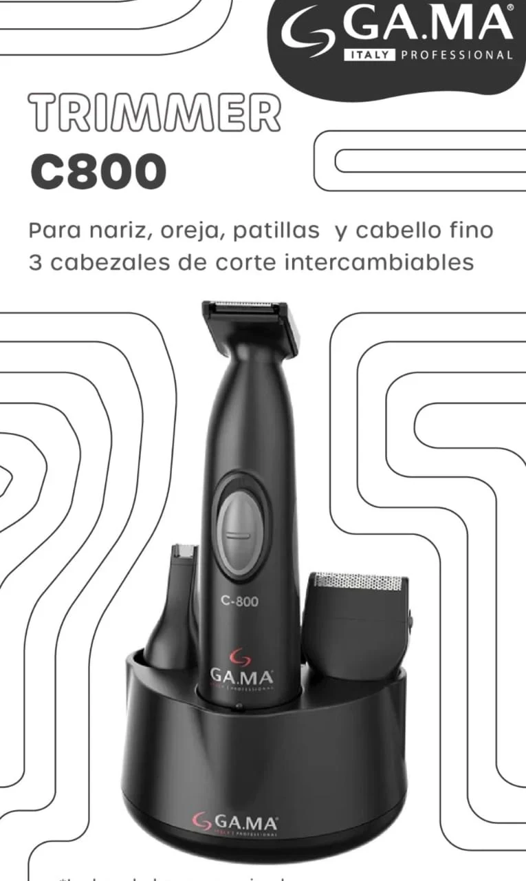 CORTADORA DE PELO MULTIUSO 6 EN 1 GAMA C800