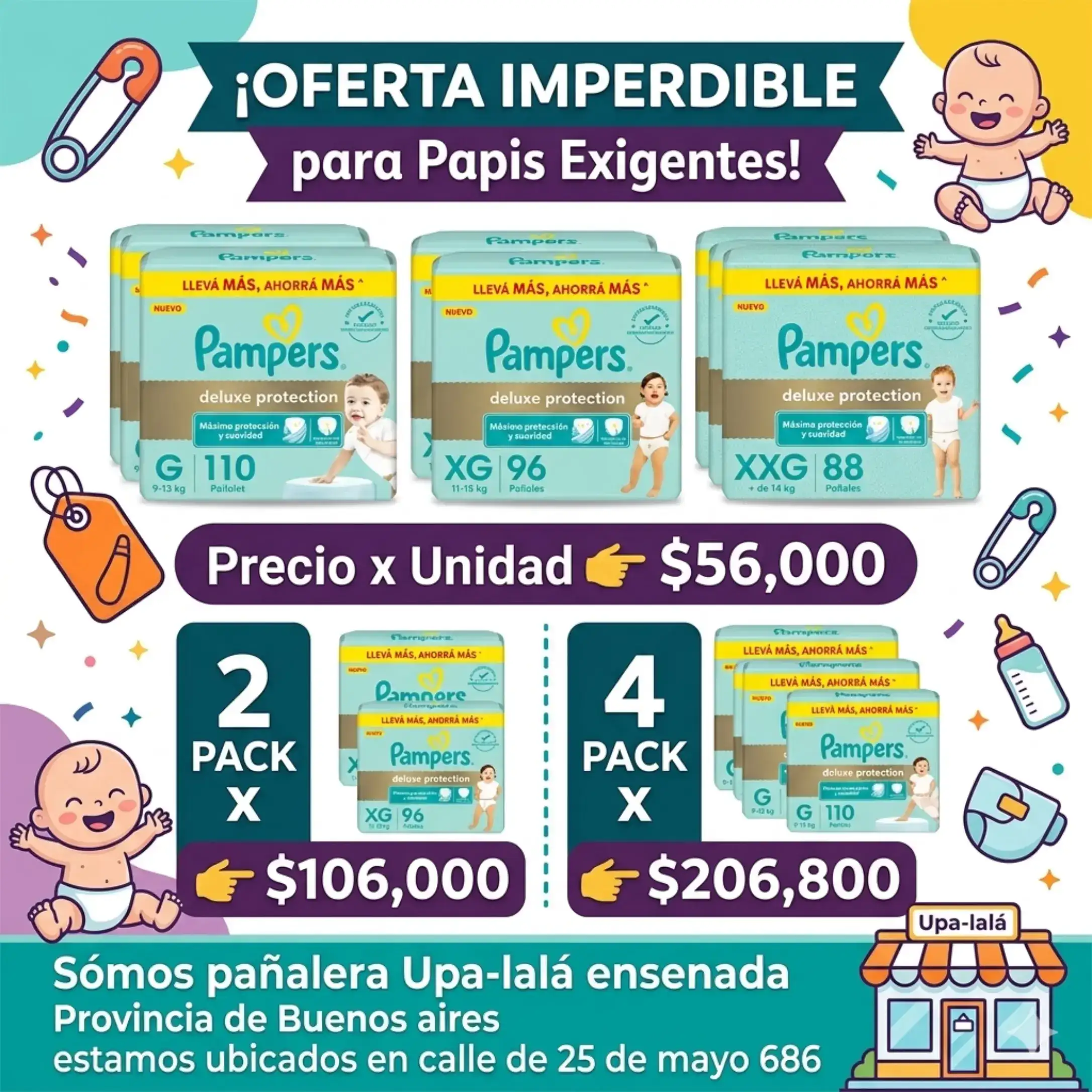 Oferta x 2 Pack Deluxe 