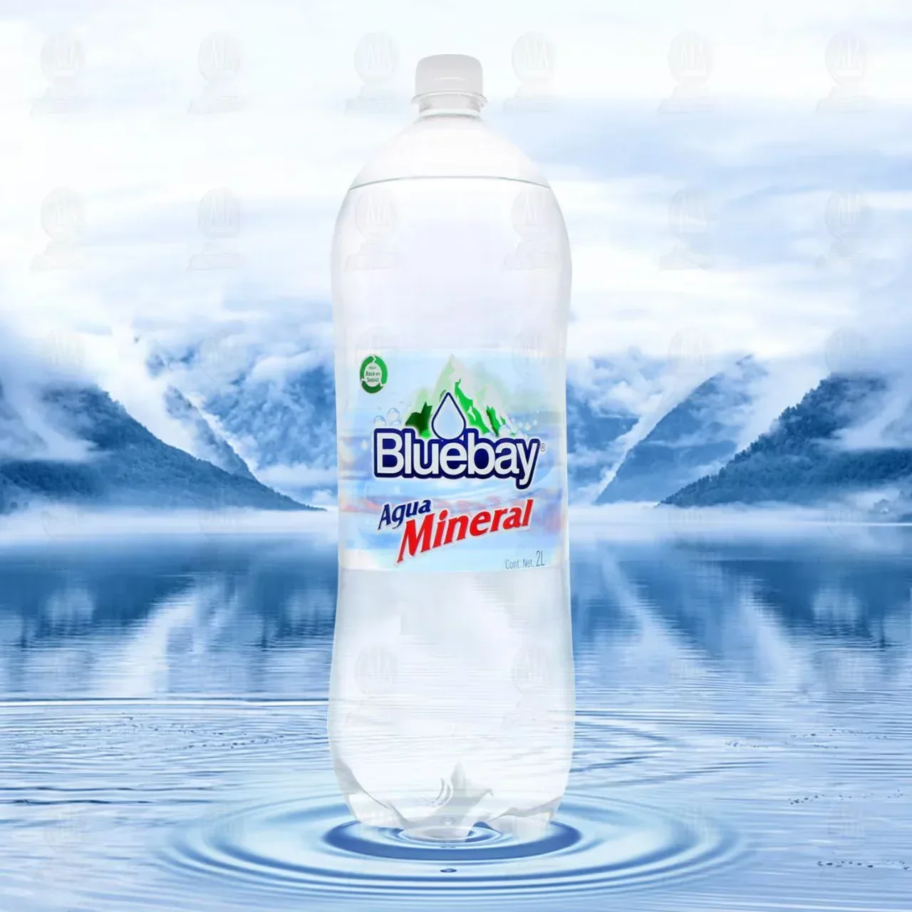 Agua mineral natural Bluebay 2litros paquete 6 piezas