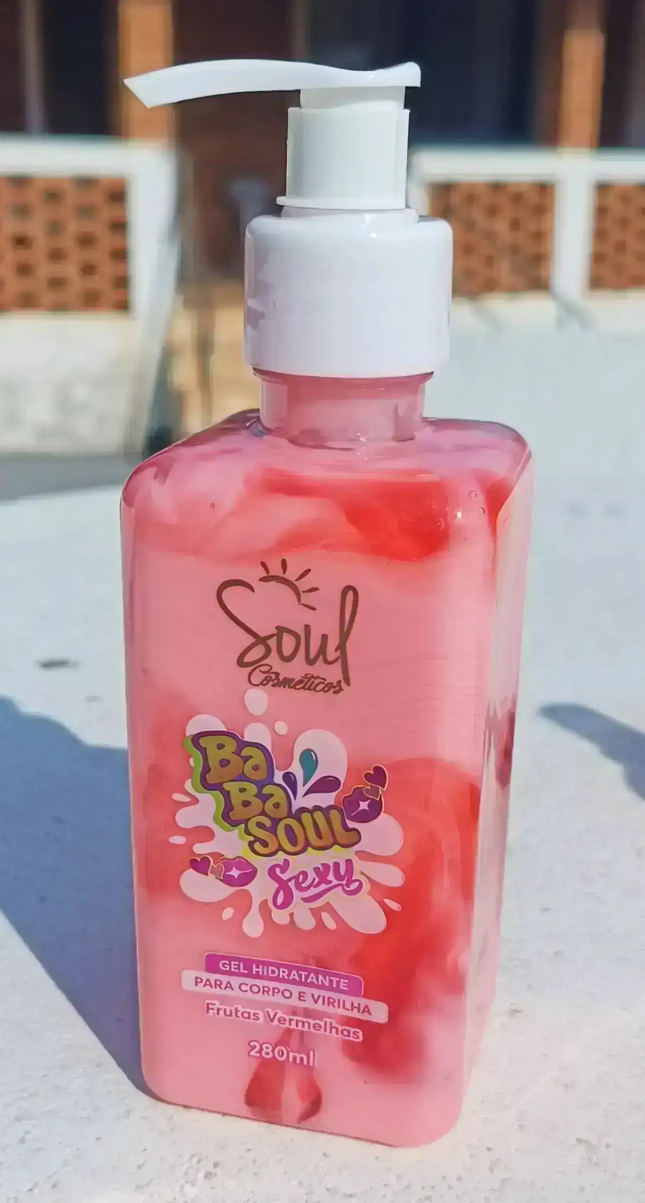 Babasoul Sexy hidratante corporal de Frutas Vermelhas  3