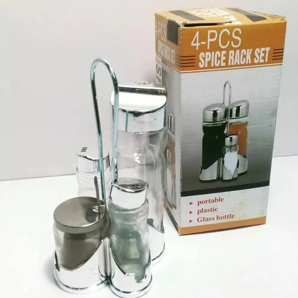 Alcuza Aceitero Salero Limón Vinagre Pimienta Mesa Comedor 4