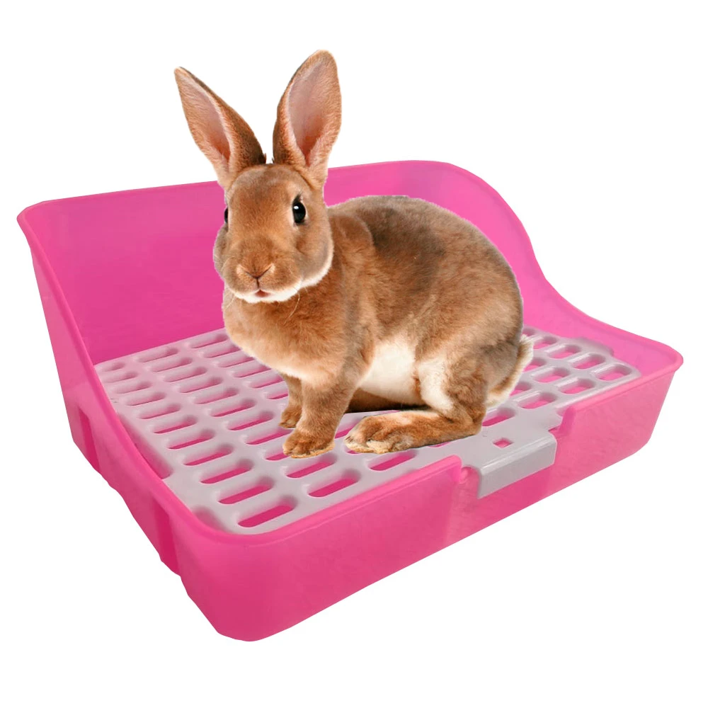 Baño Rectangular para Conejo Adulto 34*22*15cm Bcp-02 2