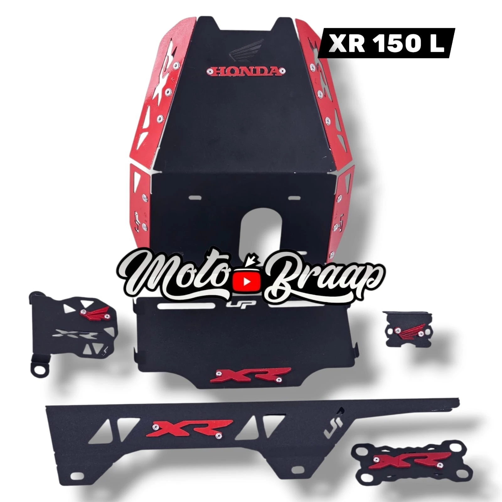 XR 150 L COMBO NAVIDEÑO ROJO
