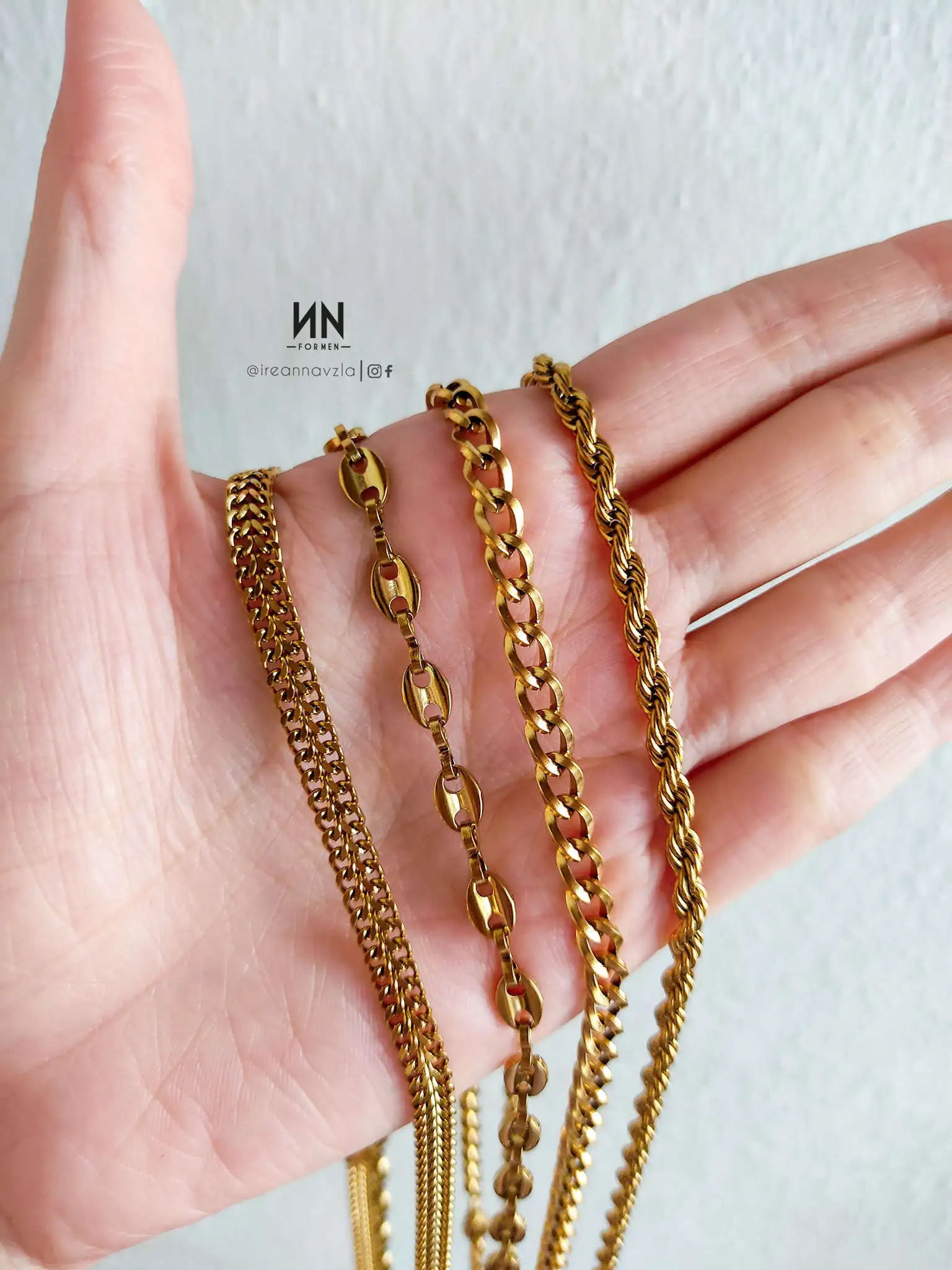 Cadenas de acero caballero