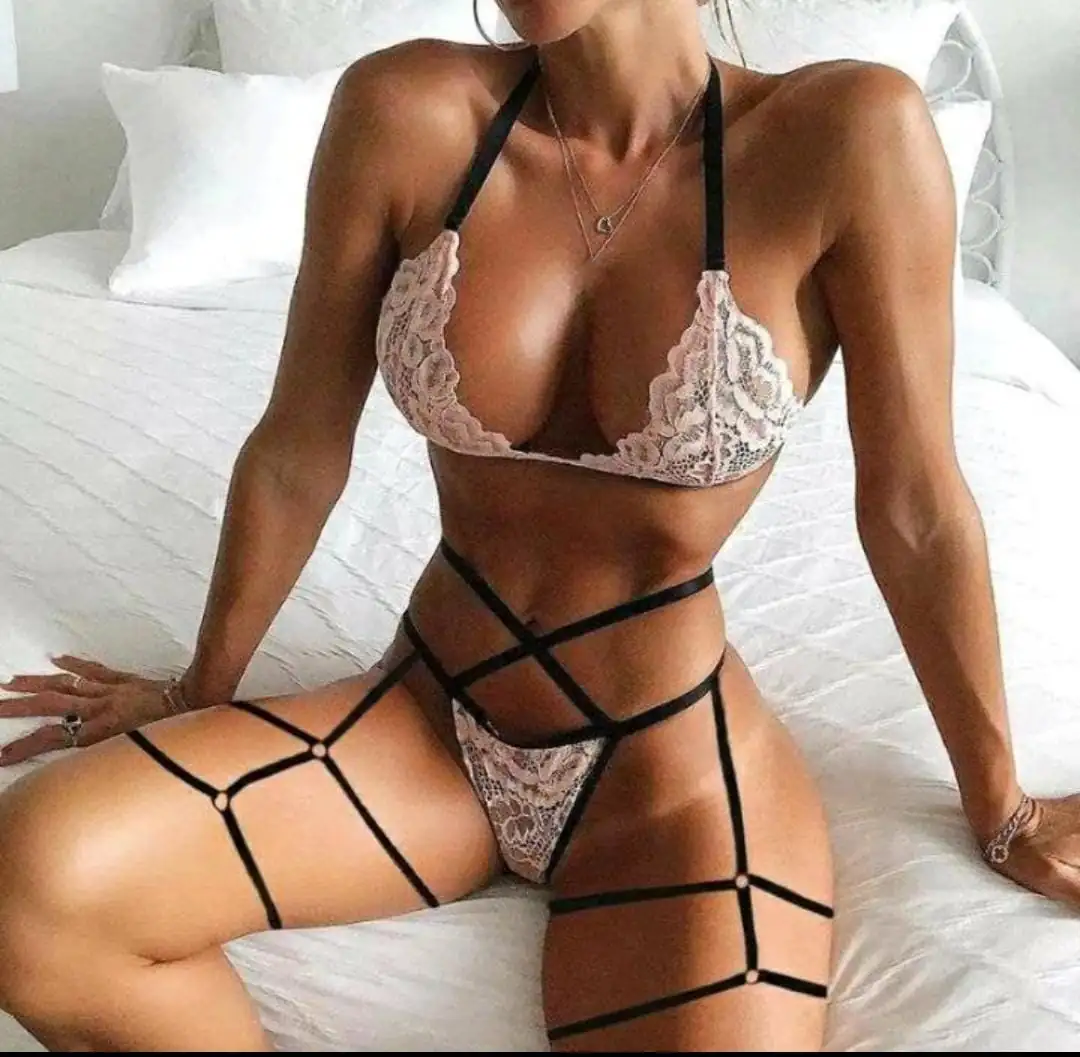 Cordinado con ligas 🌸🖤 2