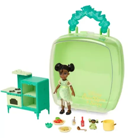 Mini juego de muñecas Tiana Disney Once Upon a Story 3