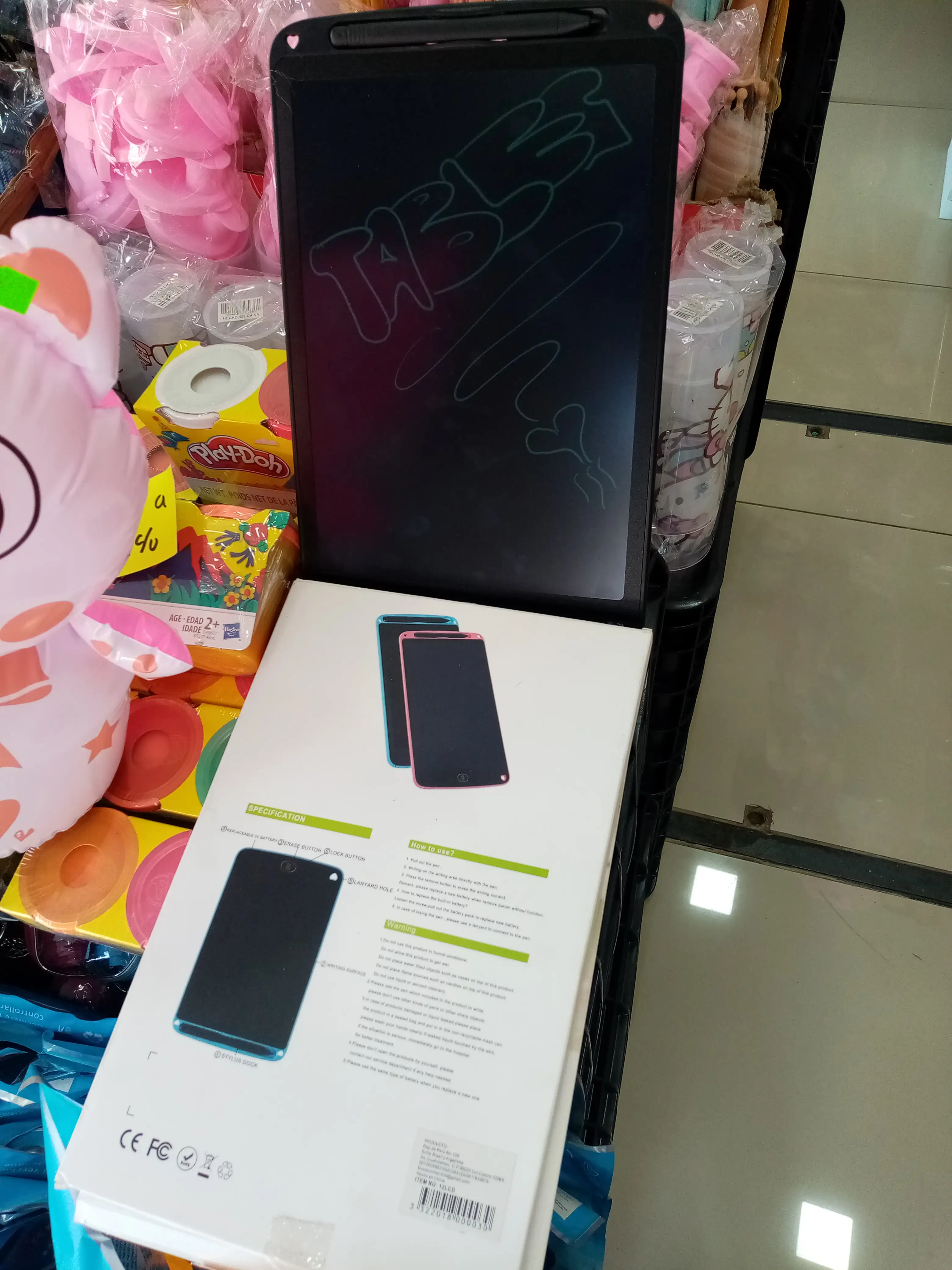 Tablet  con su lapiz para dibujar