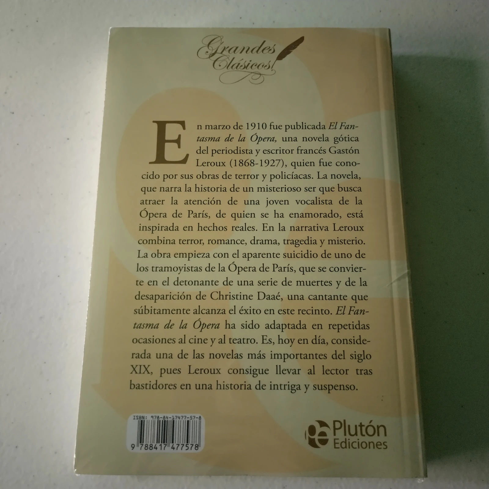 El fantasma de la ópera , Gastón Leroux , nuevo  2