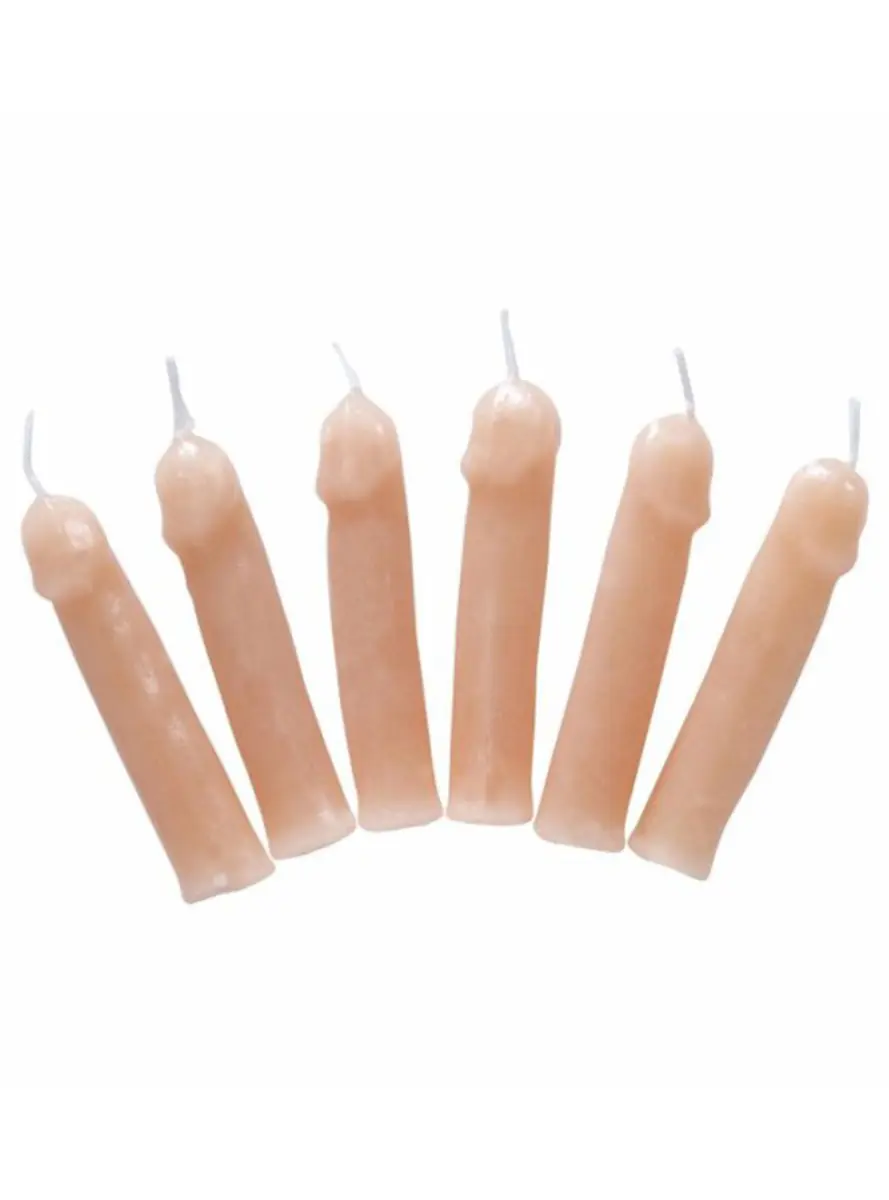 Set de velas en forma de pene 3