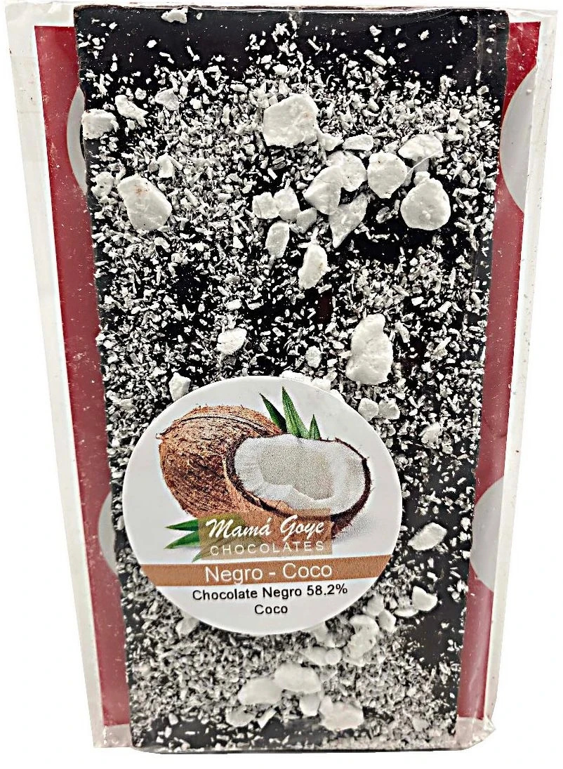 TABLETA CHOCO NEGRO COCO