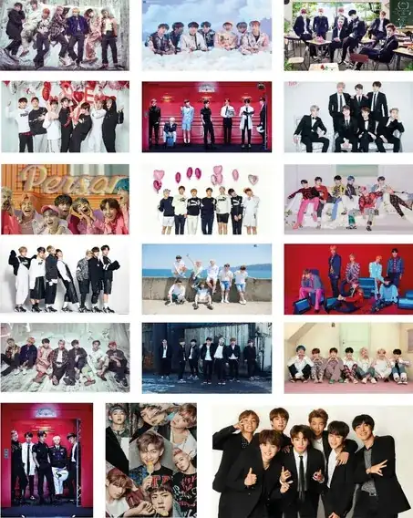 POSTERS MEDIANOS K-POP 