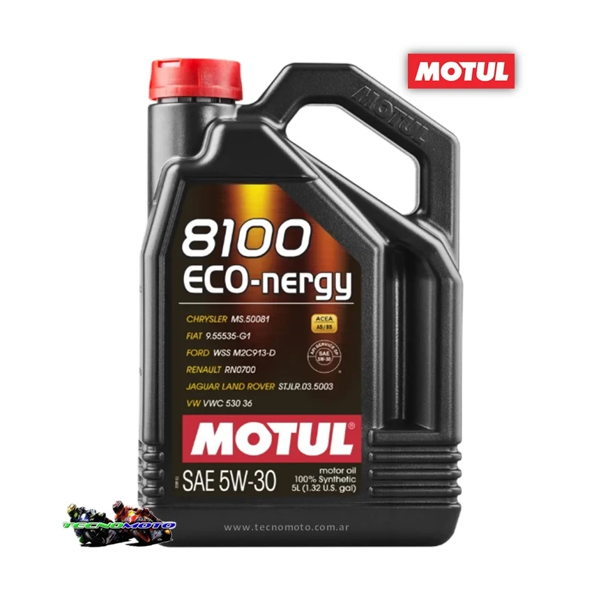 ACEITE MOTUL AUTO 8100 ECO-NGY 5W30 5LT -13155