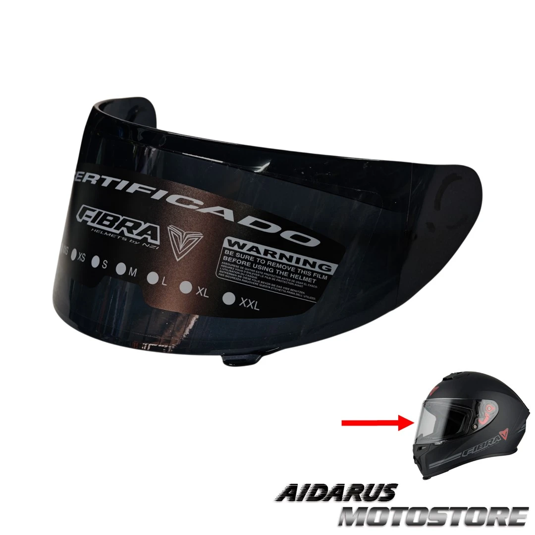 VISOR FIBRA GIGA OSCURO