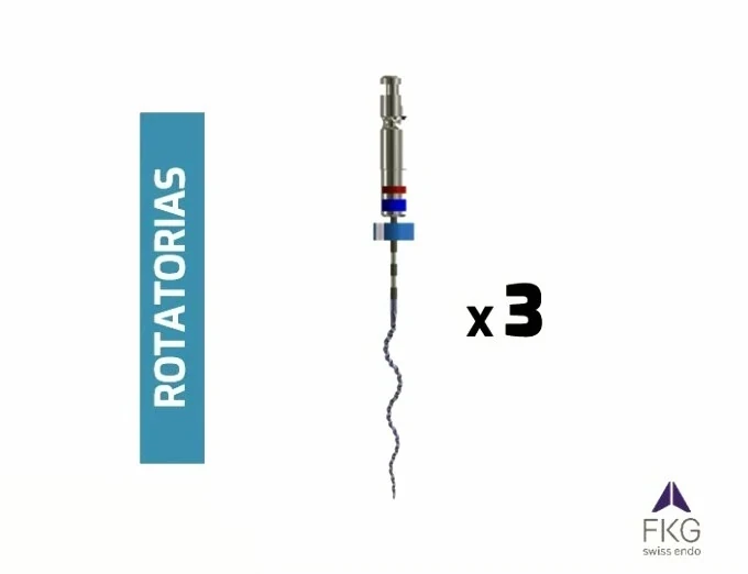 LIMAS ROTATORIAS XP ENDO SHAPER 30.04 25mm x 3u - FKG
