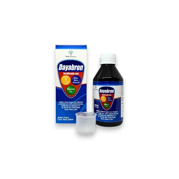 DAYABRON MULTIVITAMINA JBE 240 ML