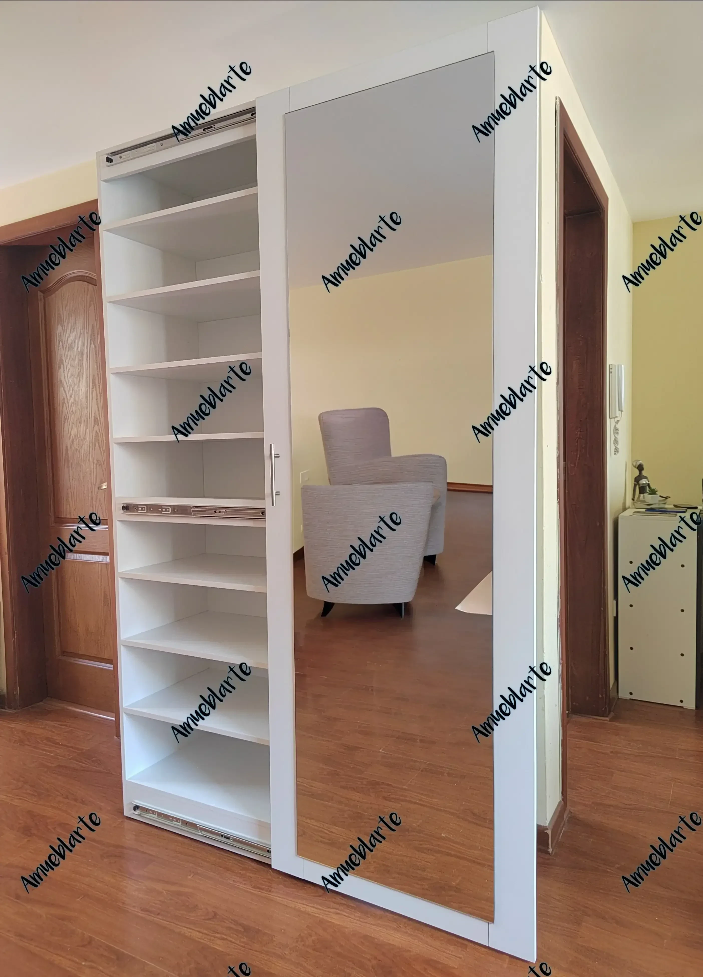 Zapatera Toronto puerta corrediza  3