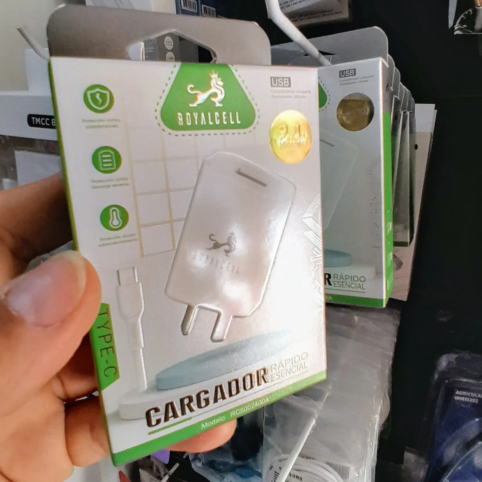 CARGADOR ROYALCELL 3.1 TIPO C 