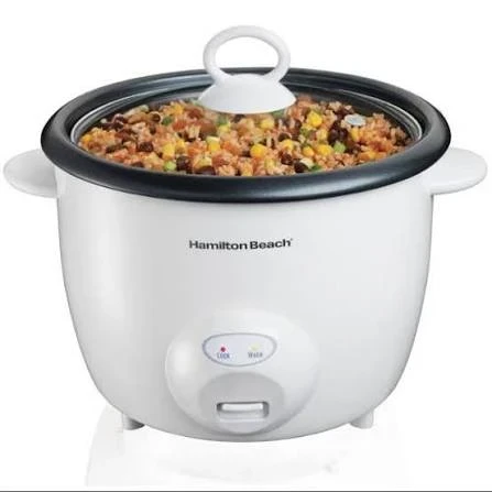 HB 20 Cup Glass Lid Rice Cooker 37532N White