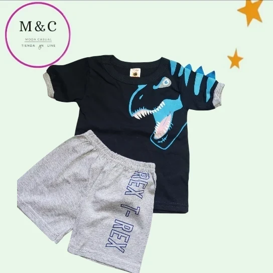 conjunto dino T-2 para bebé  2